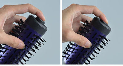 HAIR CURLING AND DRYER BRUSH