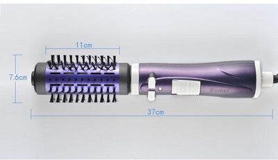 HAIR CURLING AND DRYER BRUSH