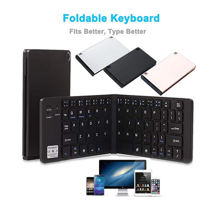 Wireless Bluetooth Foldable Keyboard